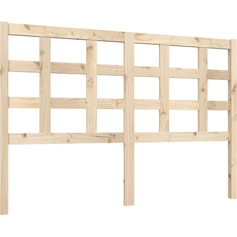 Maison Exclusive - Tête de lit 140,5x4x100 cm Bois massif de pin (1/5)