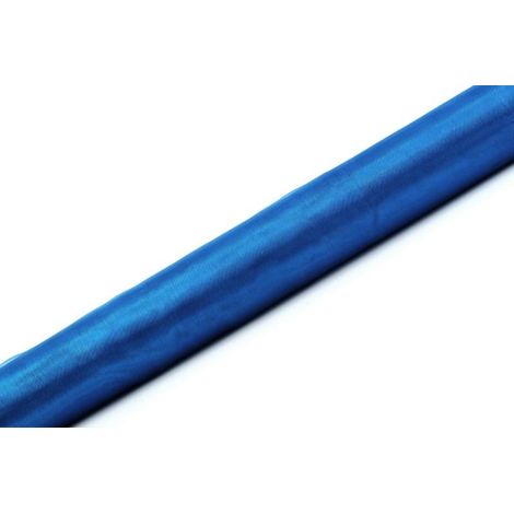 Organza liscia turchese 0,36 x 9 m