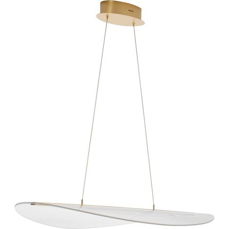 Merano Gatineau Suspension Plafonnier Or Aluminium LED 5W 421Lm 3000K