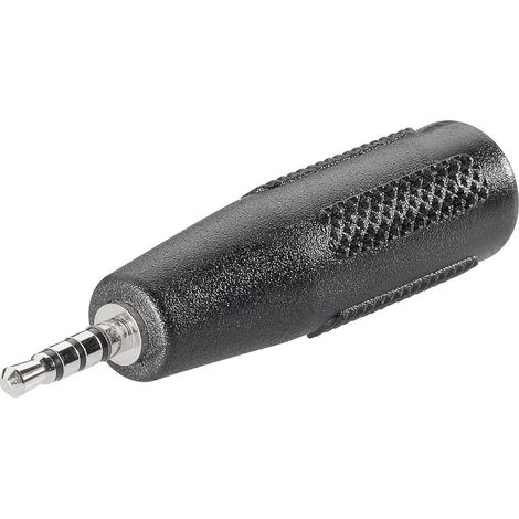 BKL Electronic 1102056 Klinken-Adapter Klinkenstecker 2.5 mm - Klinkenbuchse 3.5 mm Stereo Polzahl:4 (1/2)