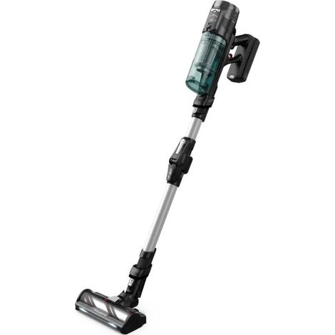 Rowenta RH9A32 2-in-1 stick vacuum Batería Secar Sin bolsa Aluminio, Verde
