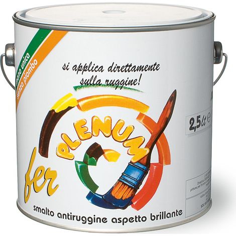 SMALTO "FER-PLENUM" BRILLANTE 750ML BIANCO ANTICO