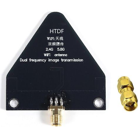 Hochleistungsfähige Dualband-WLAN-Antenne (2,4 GHz/5,8 GHz) zur Übertragung von Bildern von FPV-Drohnen und WLAN-IP-Kameras (1/5)