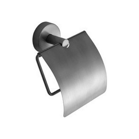 Portarotolo coperto in acciaio inox satinato  MIRA-S kamalu
