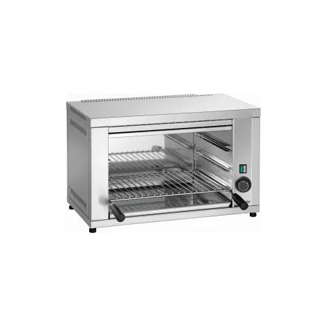 Salamandre Bartscher 400-1Z – Infrarouge Incoloy, 2,2 kW, Grille Réglable, 220 V - MONO (1/2)