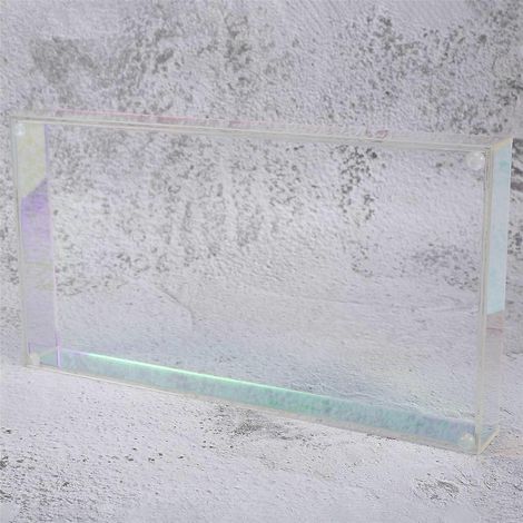 Transparente Acryl-Ablage für Wassertassen, Teetassen und Schmuck