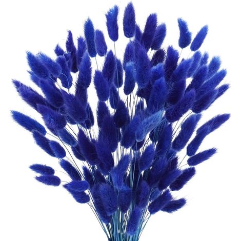 50 herbes pampa séchées 45 cm blanches naturelles, pour vase, mariage, maison, hôtel, déco (1/4)