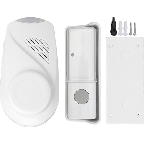 Sonnette sans fil à volume élevé et longue portée, étanche, pour la maison, prise UE 250 V-AquaForge (1/5)