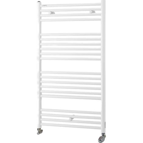 Acova – Sèche-serviette électrique 966W – Dimensions 1700x600mm – Acier blanc – Raccordement haut/bas – Garantie 5 ans – Traitement anticorrosion
