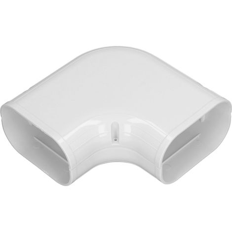 Flachbogen-Rohrabdeckung 433 130 Serie, dekorative PVC-Rohrabdeckung, Zubehör für Klimaanlagenschläuche (1/5)