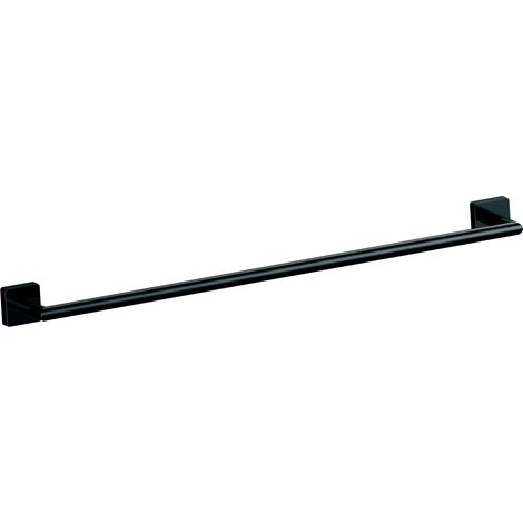 Inda - Porta asciugamani Forum Quadra nero opaco L.85 cm (1/2)