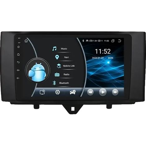 CarPlay, funzionalità audio avanzate, sistema di navigazione, compatibile con Smart Fortwo 2011-2015 Audio, W5 AI AHDC2 (1/2)