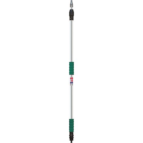 Manche téléscopique alu pro 2 x 1,20 m (passage d'eau intégré) - Ce produit de marque NEOCLEAN est neuf.