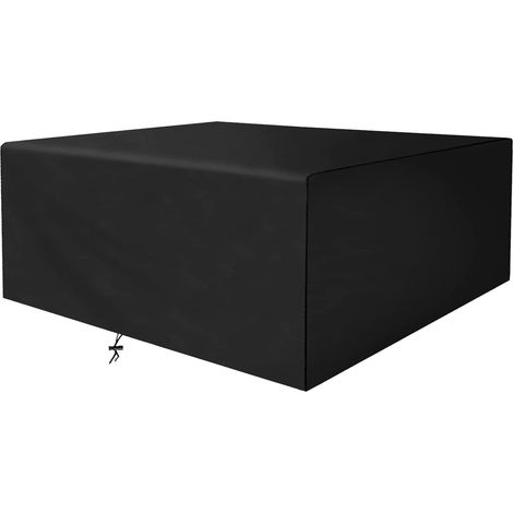 Housse de protection pour meubles de jardin 150x150x75 cm, imperméable, anti-vent, anti-déchirure, polyester - Idéale pour canapé d'extérieur