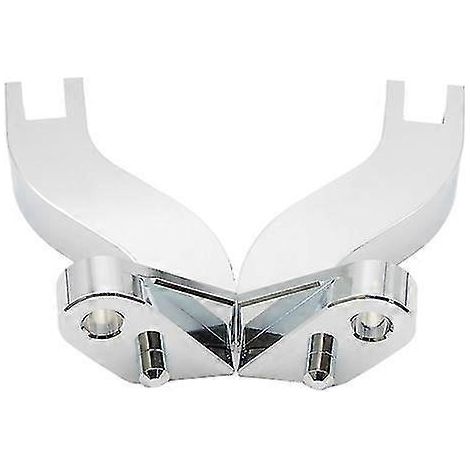 2x Motorrad-Soziusfußrasten-Montagesätze für Harley Touring Electra Street Glide Road King Road Glide FLHT FLHR ab 1993