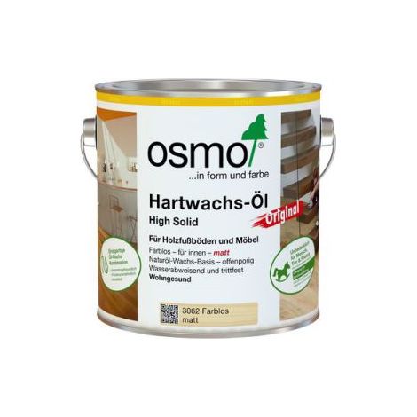 Osmo Hartwachs-Öl Original Farblos Matt 0,75 l - 10300045