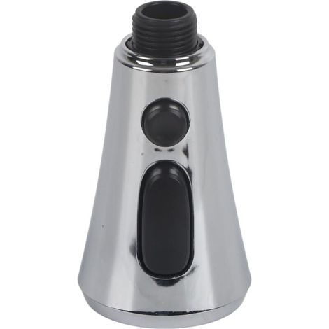 Universeller Wasserhahn, auslaufsicher, spritzwassergeschützter Badezimmerhahn, für Küche und Bad, 1 Stück (silber). (1/5)