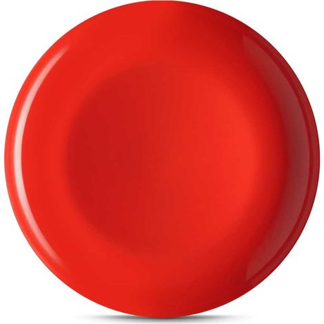 Kaleidos Piatto Frutta D 20,5 Cm Rosso Maranello 1 Pz (1/2)