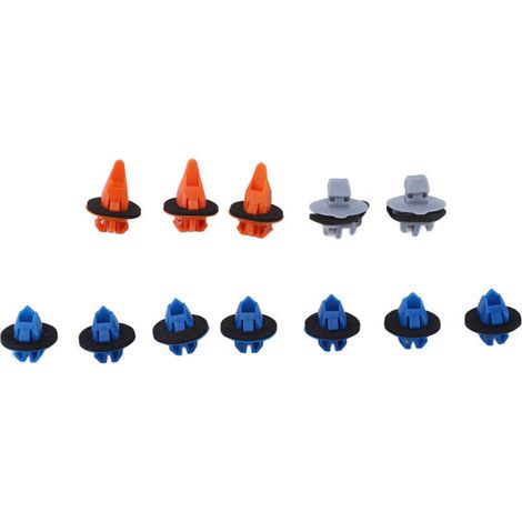 Jeffergarden Kit de garniture de porte avant, clip de fixation de panneau de haut-parleur de voiture, pièces de rechange pour Prado 120