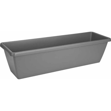 Jardineras Barcelona XL 60cm Antracita - Elho (1/2)