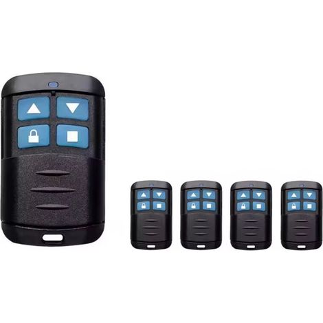 Nuevo control remoto de clonación de llaves de 433 MHz, duplicador de llaves, abridor de puerta de garaje, aprendizaje de código, 5 unidades (1/2)