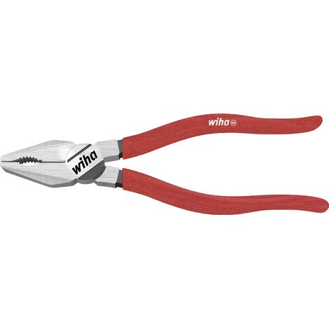 Wiha Pince universelle Classic avec DynamicJoint® et OptiGrip avec taillant extra long 160 mm, 6 1/2" (26703)