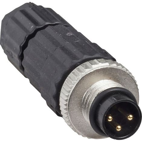 Télémécanique – cordon pré‑câblé M8 mâle droit, 3 pôles, 30 m, gaine PVC – XZCC8MDM30V