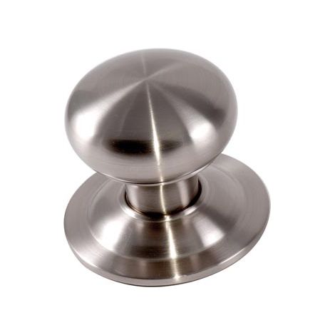 POMO PUERTA FIJO 70 MM LISO