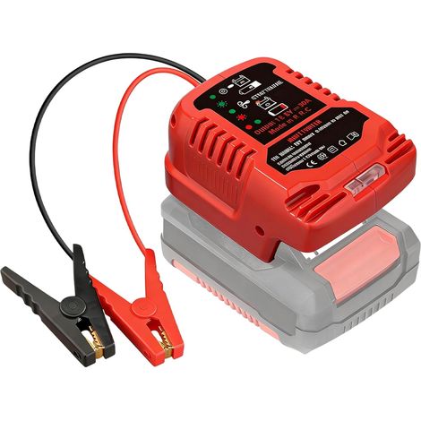 Aide au démarrage pour batterie Einhell 18 V, booster de démarrage pour batterie de voiture, aide au démarrage de voiture, appareils de démarrage pour batteries de voiture, démarreur de batterie avec (1/5)