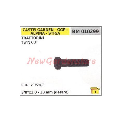 Vite per mozzi lama trattorino rasaerba tosaerba tagliaerba twin cut GGP 010299