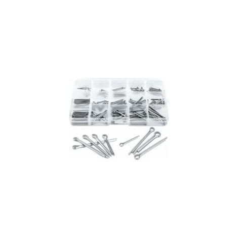 Goupille Fendue 150 pièces Goupille de Verrouillage en Acier 304 Inoxydable Assortiment pour la Mécanique de Petits Réparation 15 Tailles Différentes