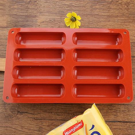 moule Rectangulaire Moule Barre De Crales Moule Finger Moule Silicone Patisserie 8 Cavits Moule Chocolat Moule Mini Cake Antiadhsif Pour Barre En (1/4)