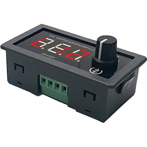 PWM-Motordrehzahlregler, einstellbarer DC-Drehzahlregler 5V–30V 12A 360W, MGP-Motorsteuerung mit Du