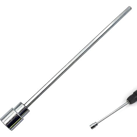 30cm Adaptateur de Prise pour Caravane - Extension 3/4" pour Fixations de Coin, Douille Hexagonale 19mm et Tige Hexagonale Durable pour Caravane et Mobil-Home (1/5)