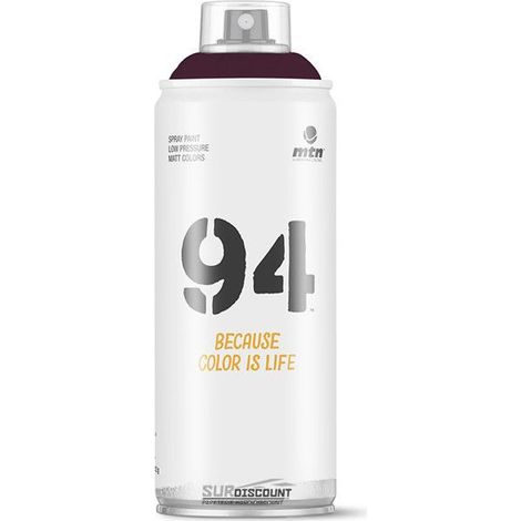 Bombe de peinture - Rouge pandore - RV-91 - MTN 94 - 400ml (1/3)