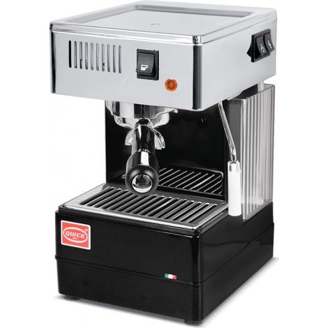 QUICK MILL Quick Mill Siebträgermaschine 0820 Stretta Schwarz (0820-O-XX-NE)