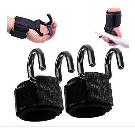 Crochets de levage Saludea Grip Hook Pro-Lift plus lourds, crochets de levage en métal renforcé unisexe (1/4)