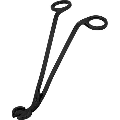 pièce Pince à bougie en acier inoxydable plaqué, outil ciseaux en forme de cœur (noir) (1/5)