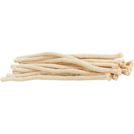 Stoppini di ricambio 25 cm per torcia fiaccola in bamboo 10 pz da giardino esterno