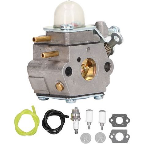 Kit joint de carburateur en aluminium, ligne de carburant, filtre à huile, bougie d'allumage pour tondeuse Cub Cadet BC210 CC212 (1/5)