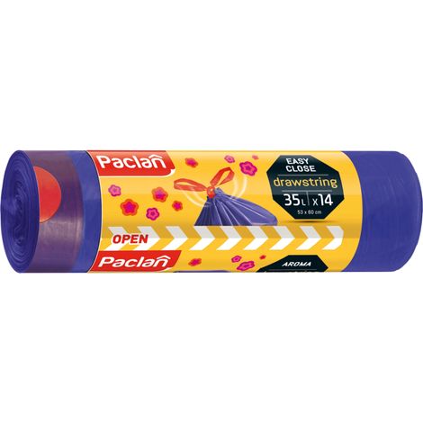 136902 Sacchetti profumati Paclan con nastro adesivo 35L 14 pz. 136904
