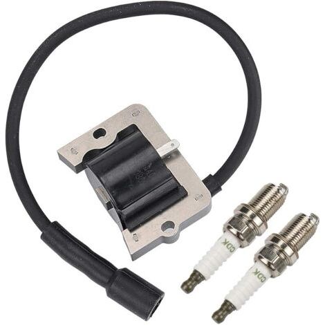 Pair Compatible avec le module de bobine d'allumage 12 584 04-S avec bougie d'allumage pour tondeuse à moteur Kohler CV11 CV12.5S CV13S CV14S CV15S CV15ST (1/3)