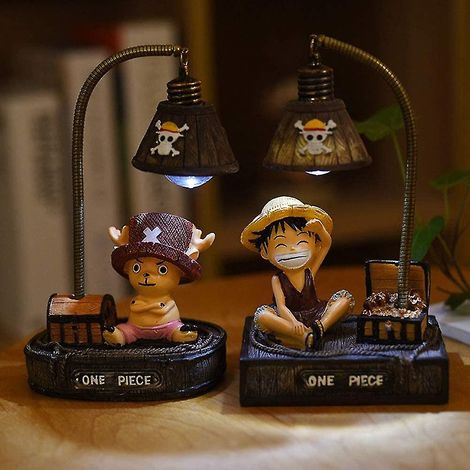 Lampe de chevet LED monobloc, lampe de bureau décorative pour chambre d'enfant ou salon (1/4)