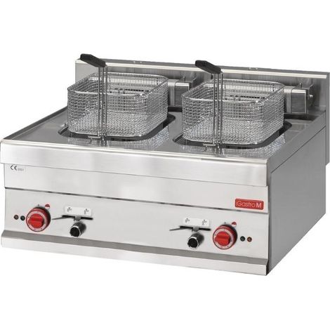 Friteuse Professionnelle électrique - 2 x 10 Litres - Gastro M