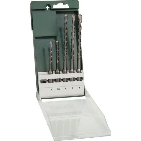 Bosch SDS plus drill bits set SDS plus Hammer Drill Bit Set 5 Pieces 2609255542 (1/3)