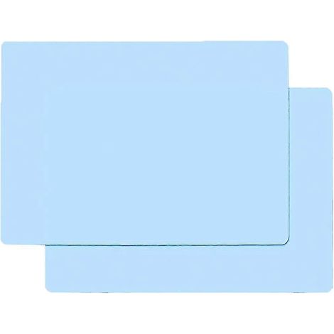 Sets de table en silicone alimentaire, antidérapants, imperméables, résistants aux taches, protection pour plan de travail, tapis de cuisine 26-27 pouces (1/5)