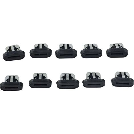 Lot de 10 clips de fixation pour moulure de bas de caisse de porte inférieure Tesla Model 3 (1/4)