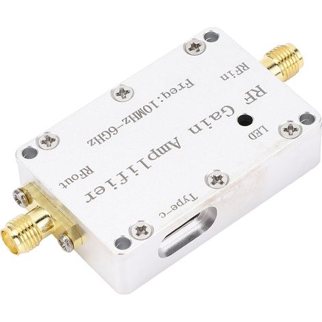 Module récepteur RF à faible bruit 20dB, entrée/sortie SMA, 10M-6GHz (1/5)