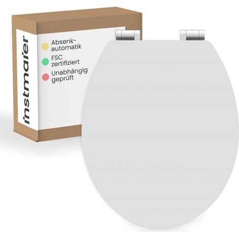 Gaia MDF WC-Sitz MANHATTAN GREY, mit Absenkautomatik (1/5)