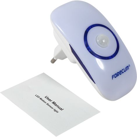 Veilleuse LED intelligente avec détecteur de mouvement et lampe à induction corporelle pour intérieur (1/5)